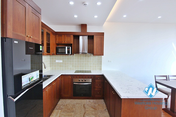 A gorgeous and brand new 2 bedroom apartment for rent in Xuan dieu, Tay ho
